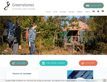 Tablet Screenshot of greenstones.se